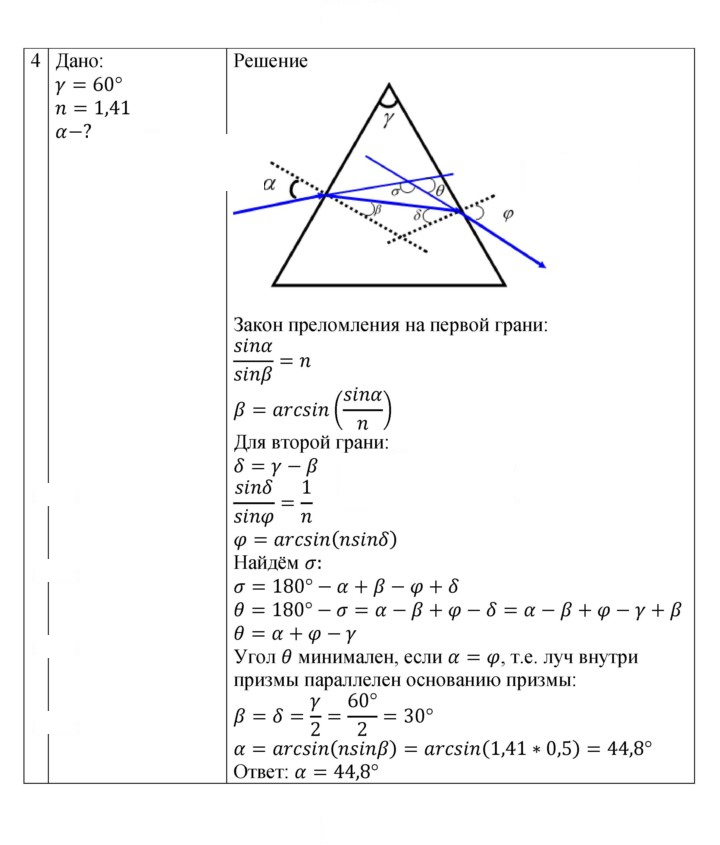 Скан решения номера 190