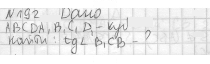 Скан решения номера 192