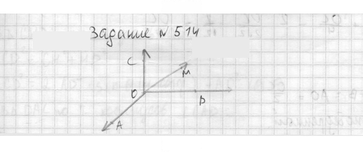 Скан решения номера 514
