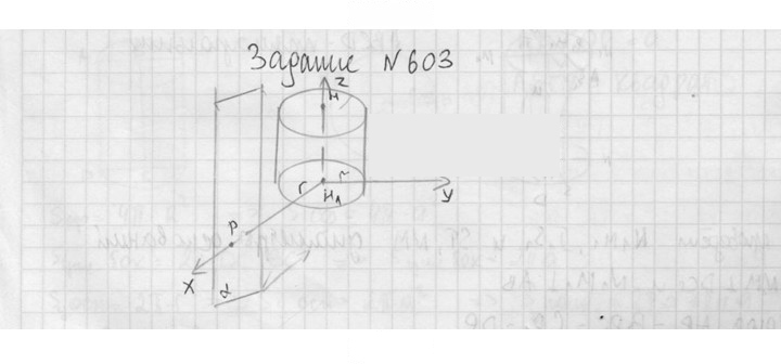 Скан решения номера 603