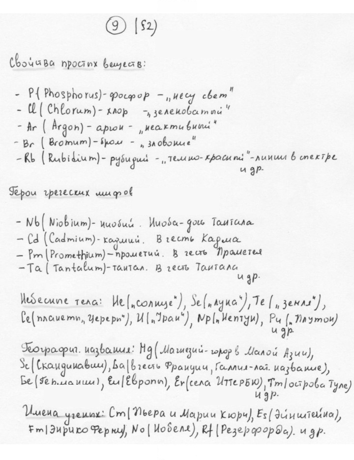 Скан решения номера 9