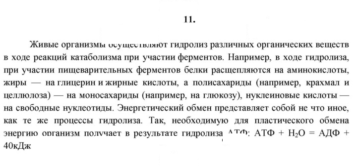 Скан решения номера 11