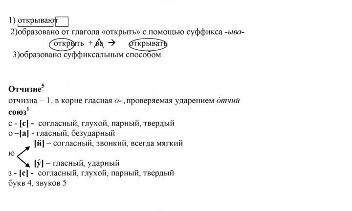 Скан решения номера 1