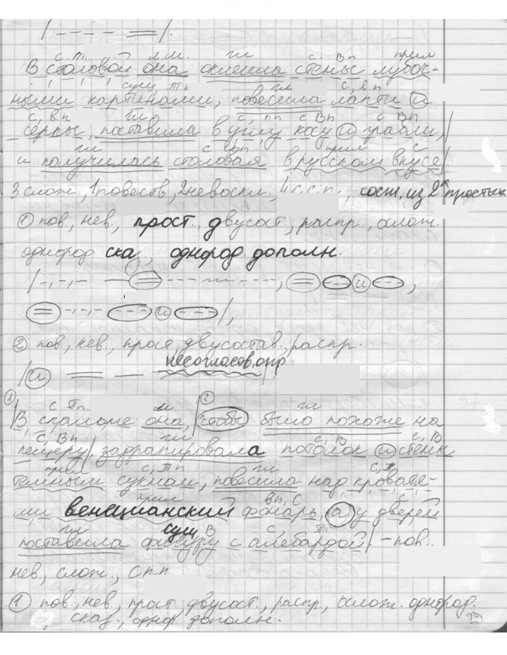 Скан решения номера 36