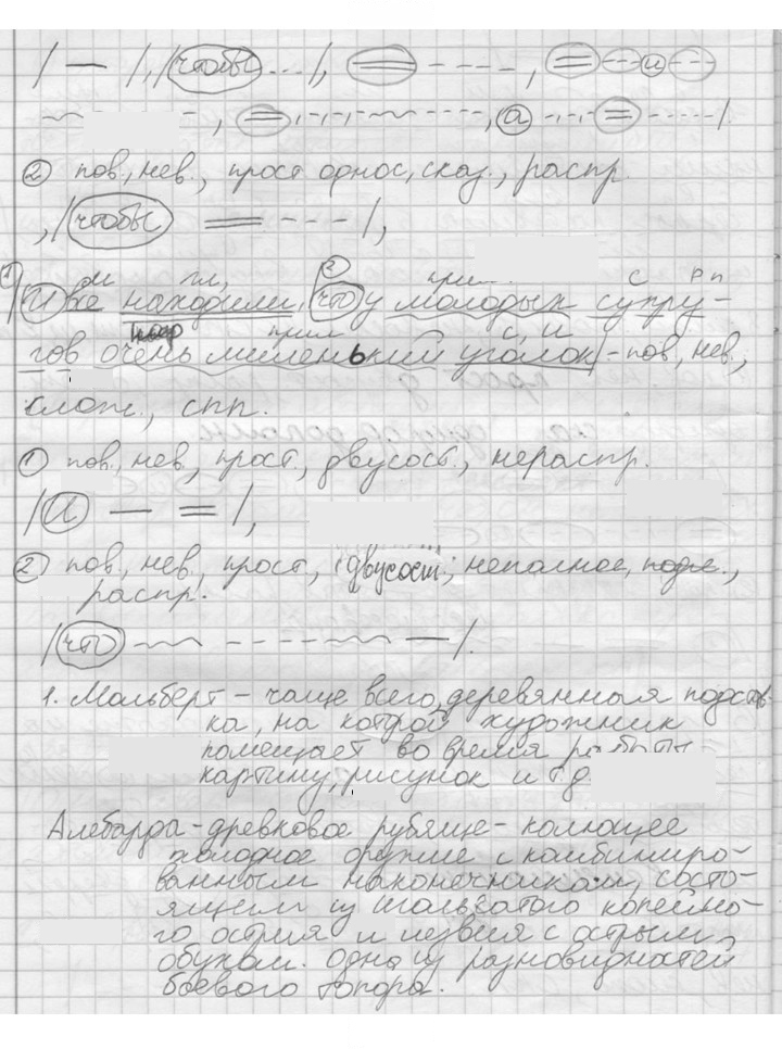 Скан решения номера 36