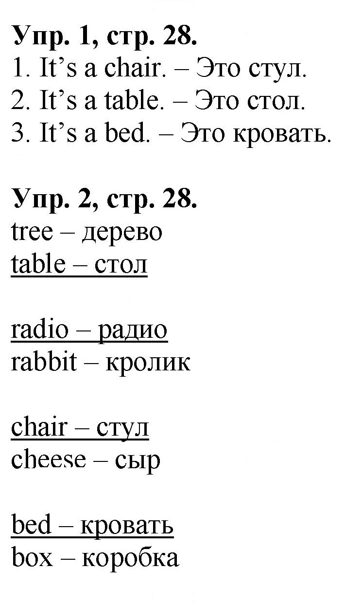 Скан решения номера 28