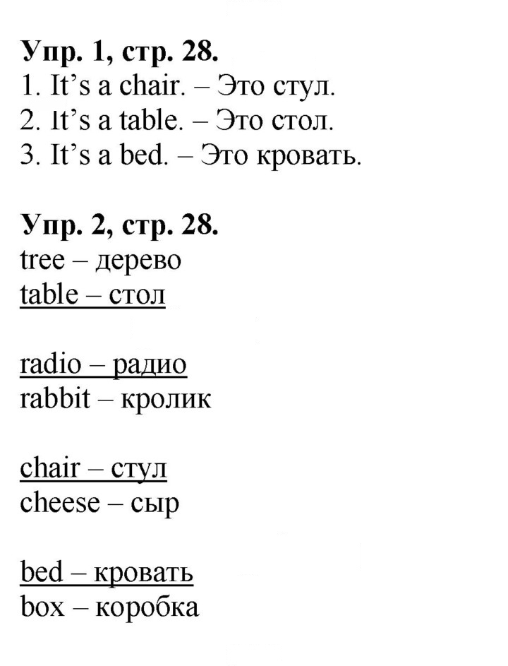Скан решения номера 28