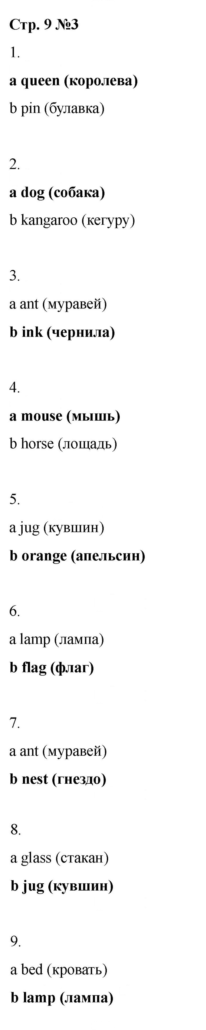 Скан решения номера 9