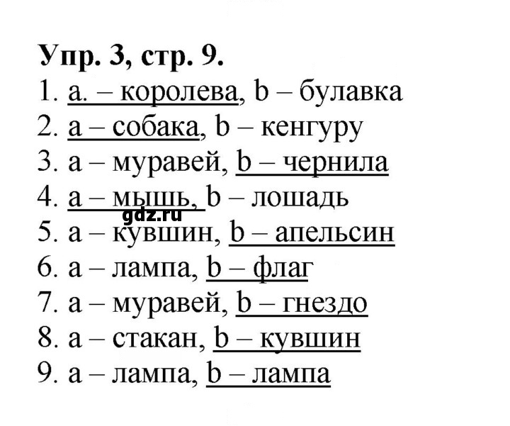 Скан решения номера 9
