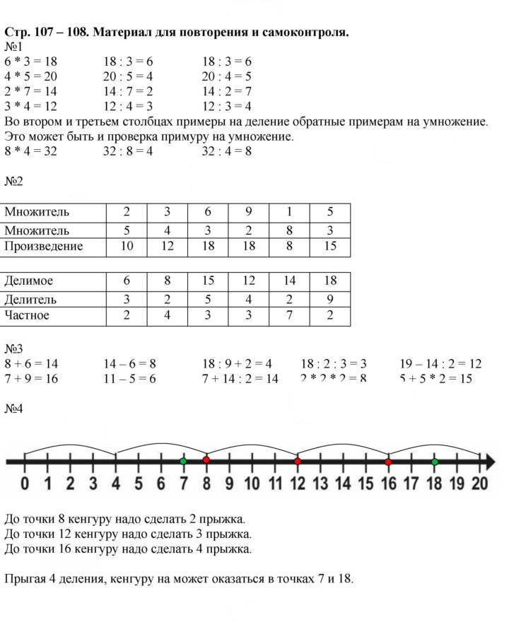 Скан решения номера 107