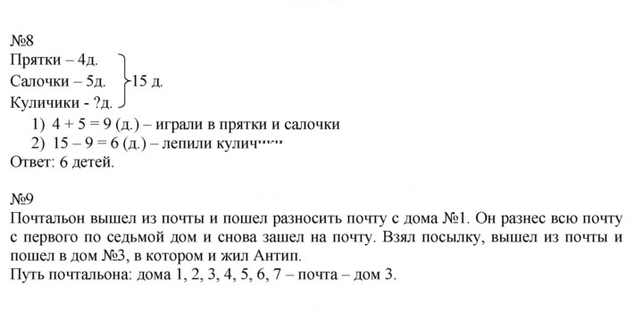 Скан решения номера 17
