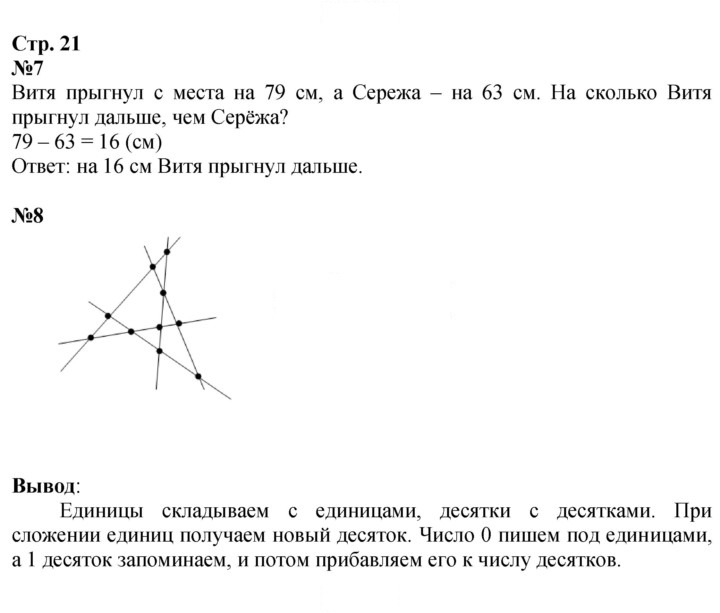 Скан решения номера 21