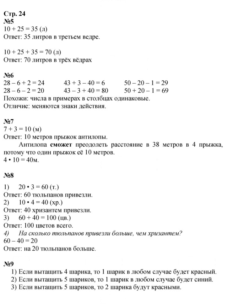 Скан решения номера 24