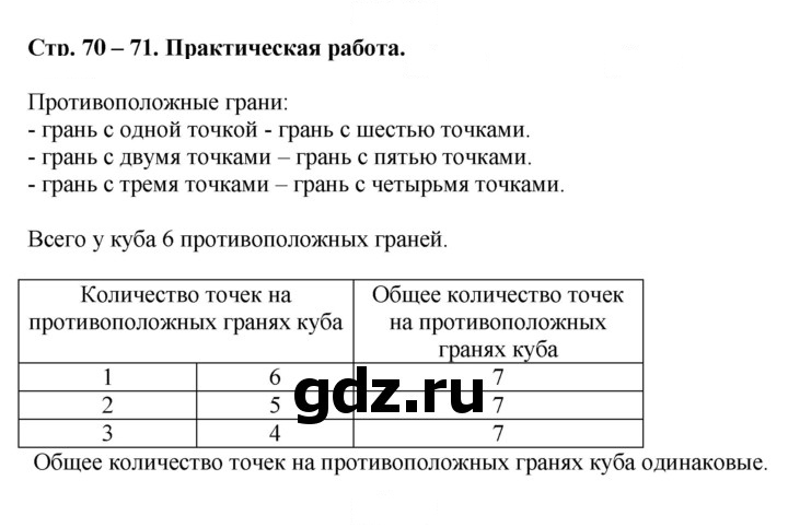 Скан решения номера 70