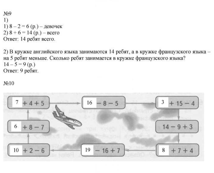 Скан решения номера 90