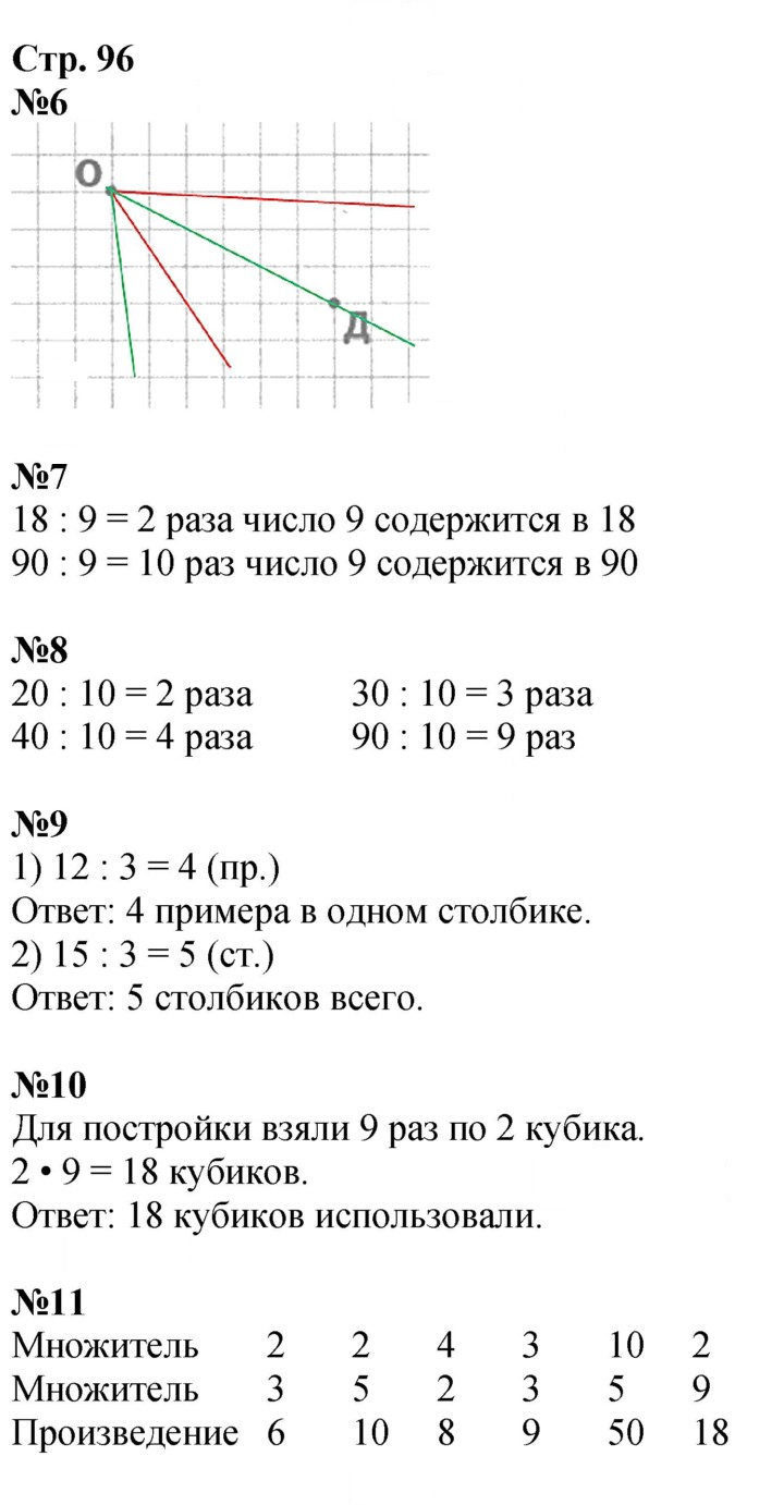 Скан решения номера 96