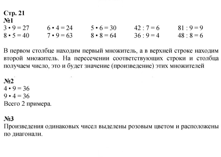 Скан решения номера 21