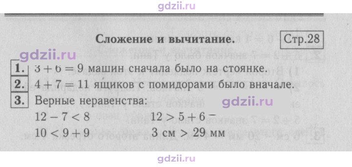 Скан решения номера 28