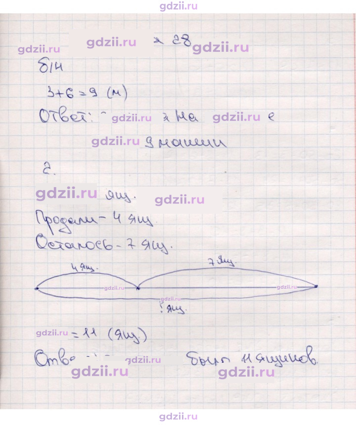 Скан решения номера 28