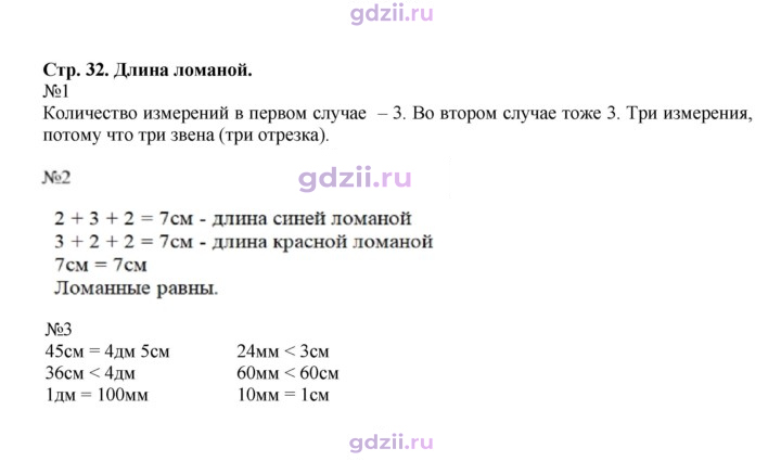 Скан решения номера 32