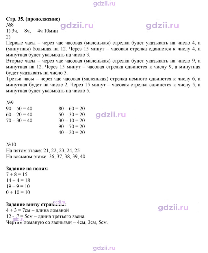 Скан решения номера 35