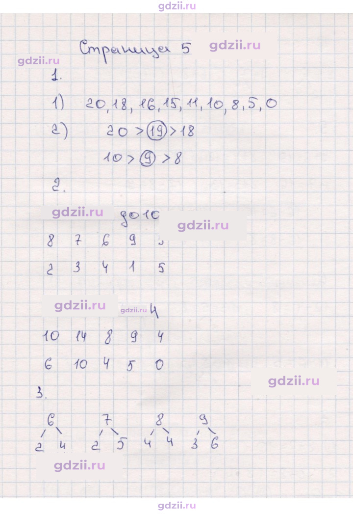 Скан решения номера 5