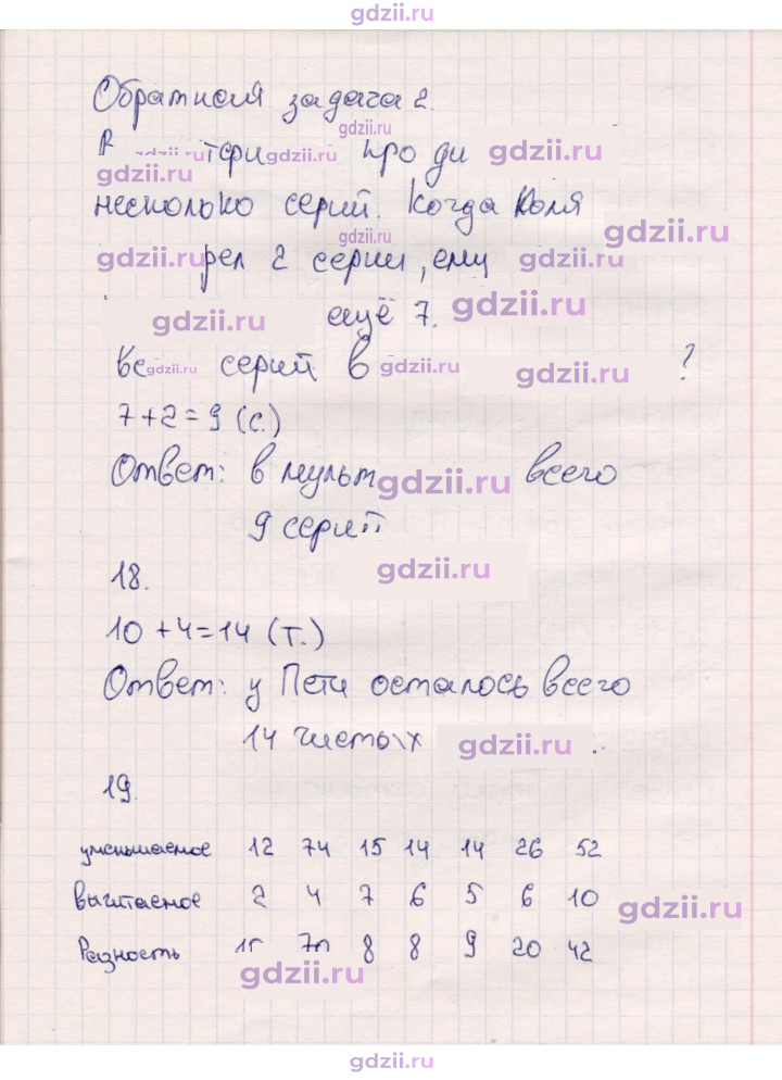 Скан решения номера 54