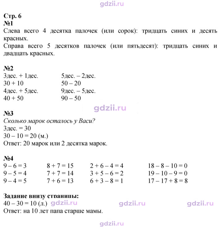 Скан решения номера 6