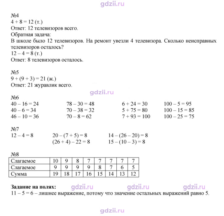Скан решения номера 72