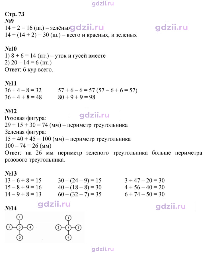 Скан решения номера 73
