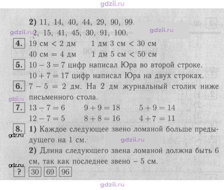 Скан решения номера 8