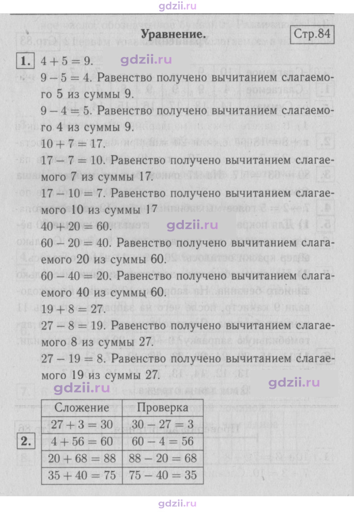 Скан решения номера 84