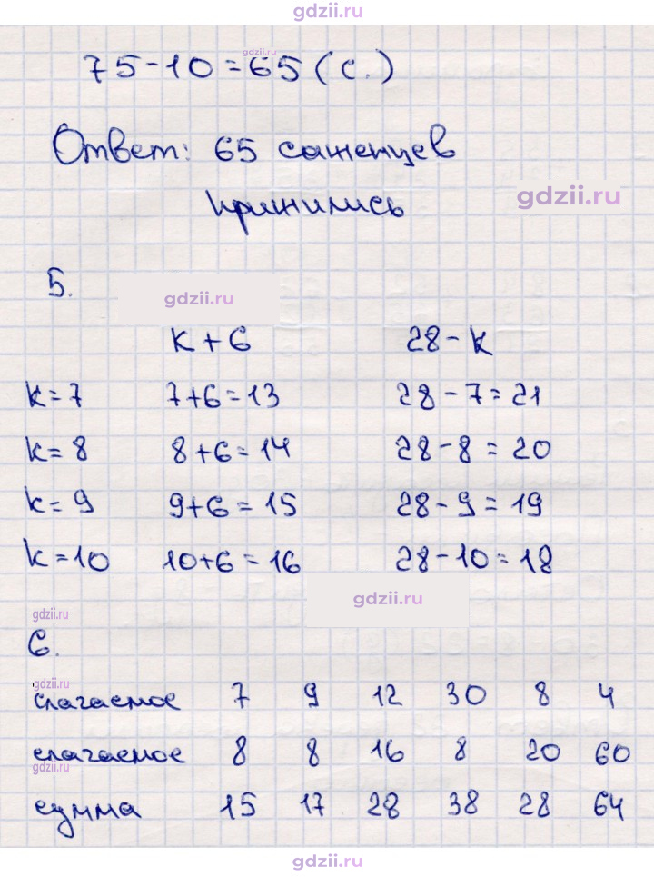 Скан решения номера 6