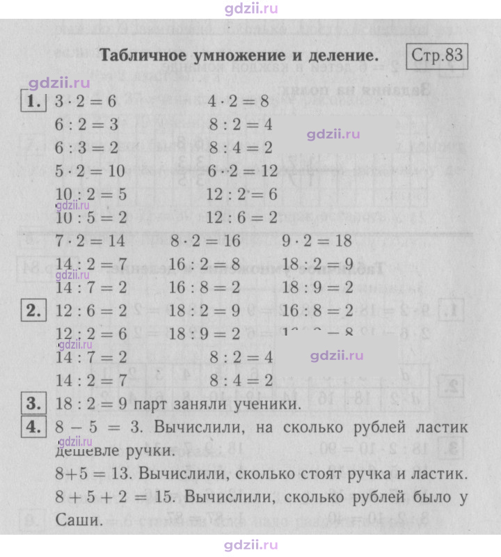 Скан решения номера 83