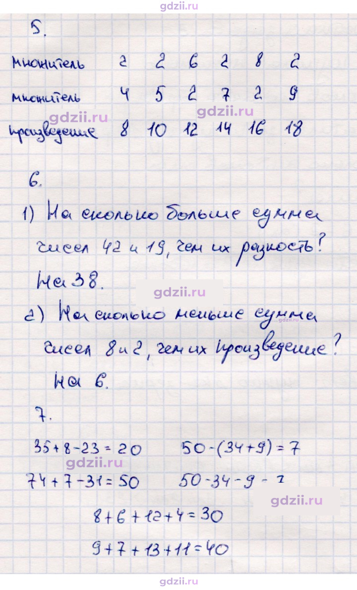 Скан решения номера 85