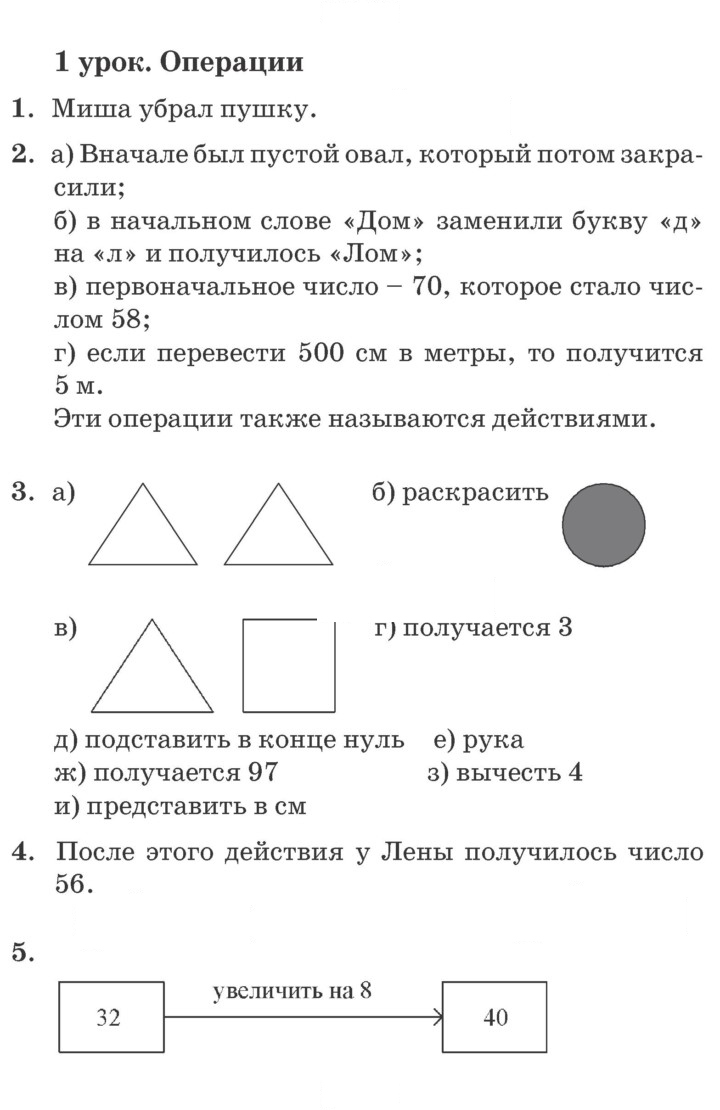 Скан решения номера Урок 1