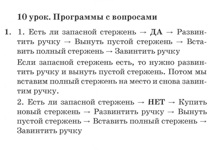 Скан решения номера Урок 10
