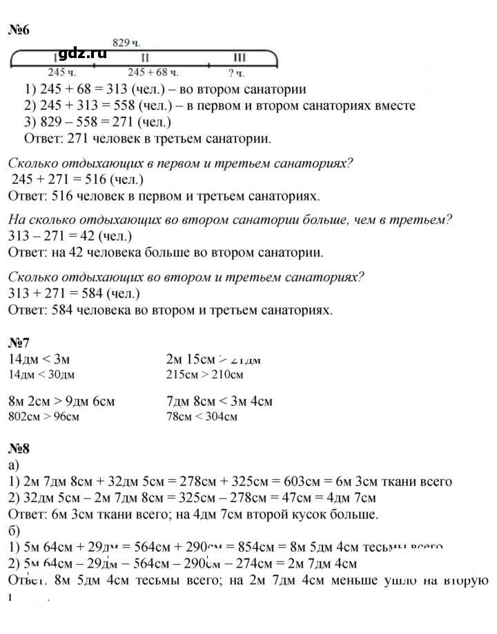 Скан решения номера Урок 13
