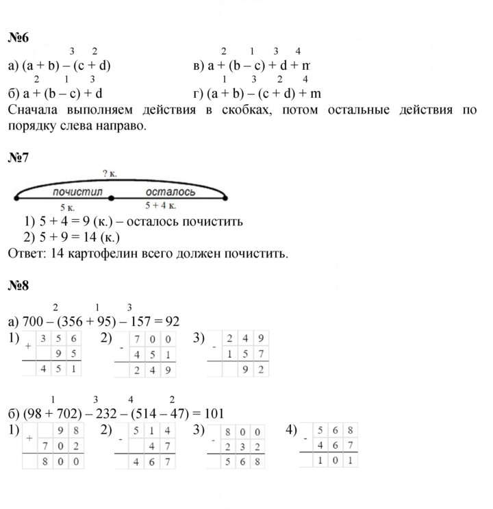 Скан решения номера Урок 13