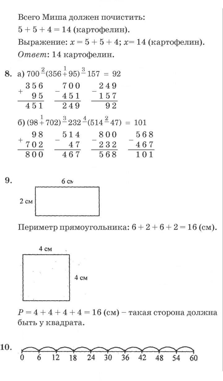 Скан решения номера Урок 13