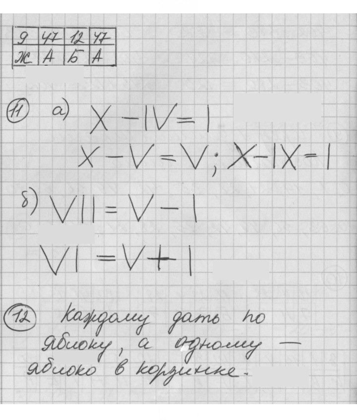 Скан решения номера Урок 14