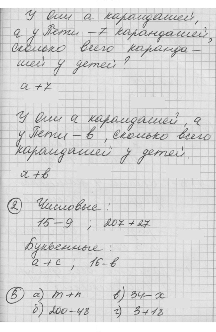 Скан решения номера Урок 2