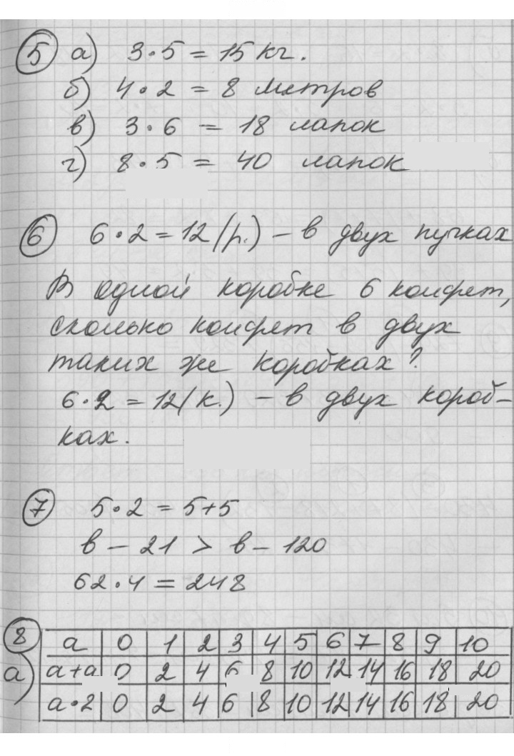 Скан решения номера Урок 22