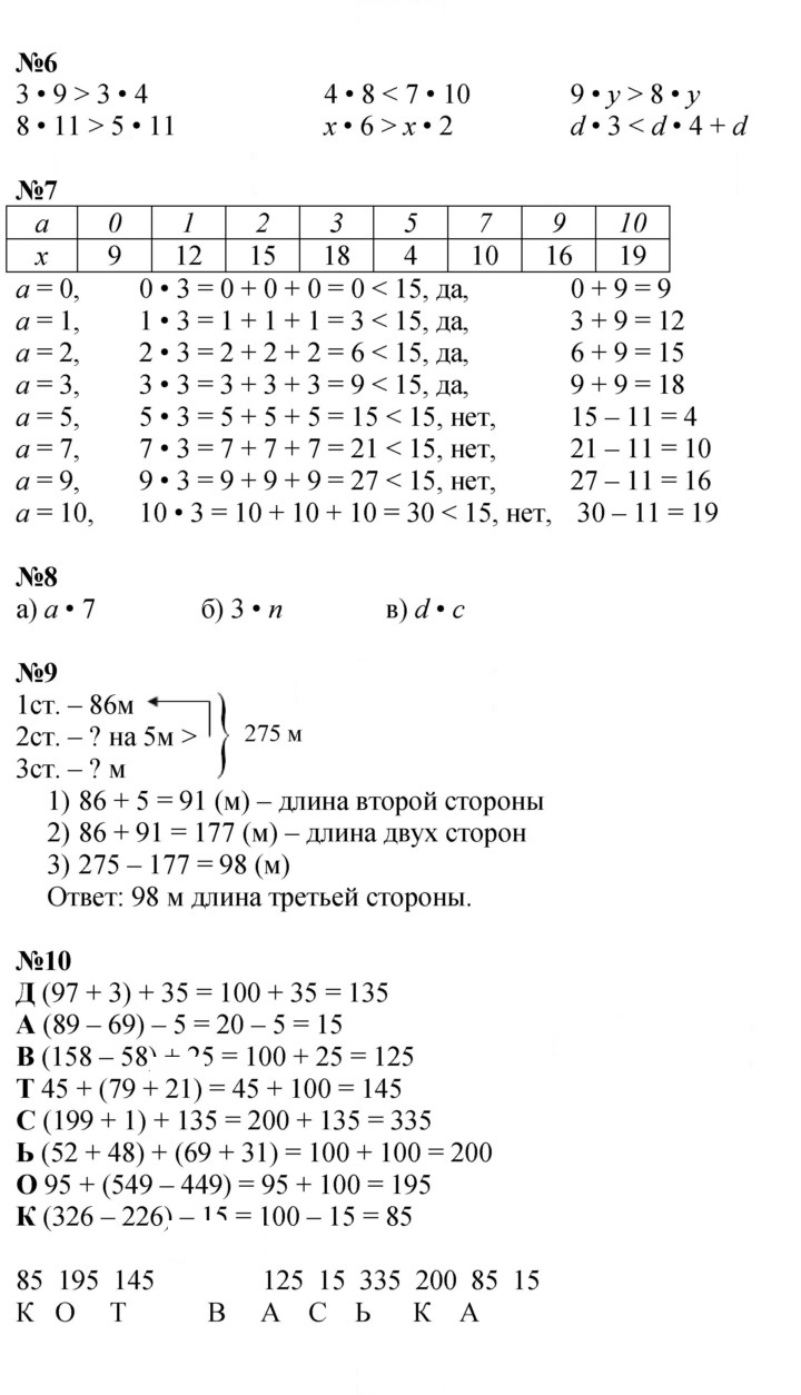 Скан решения номера Урок 25