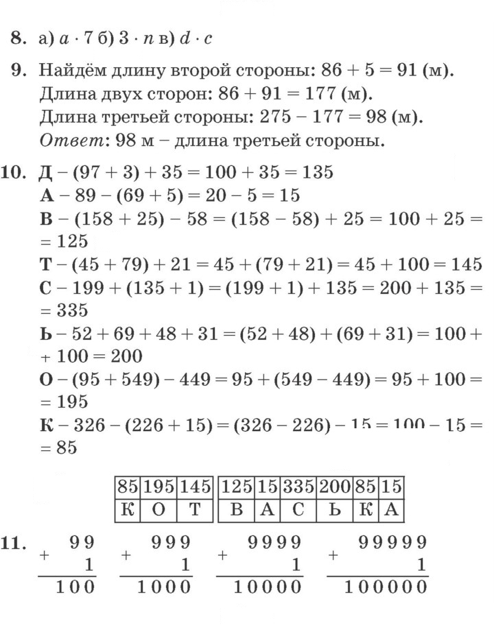 Скан решения номера Урок 25
