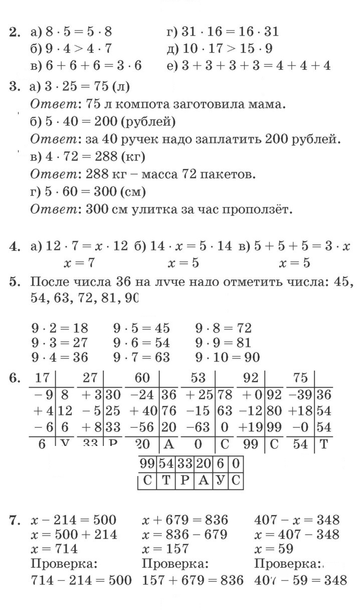 Скан решения номера Урок 26