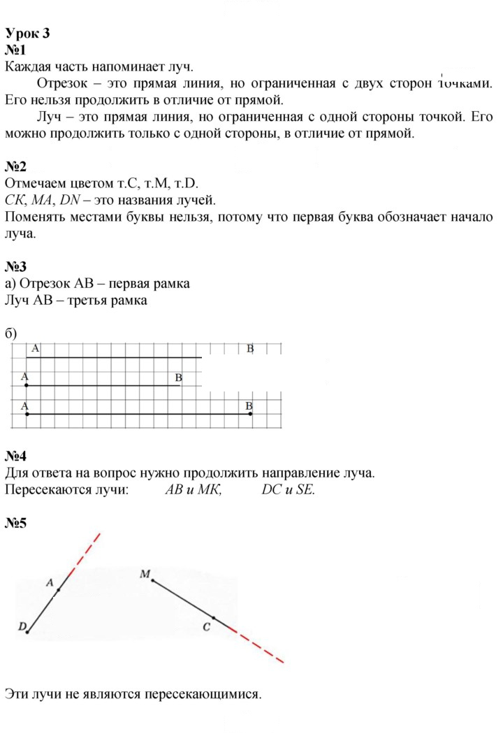 Скан решения номера Урок 3
