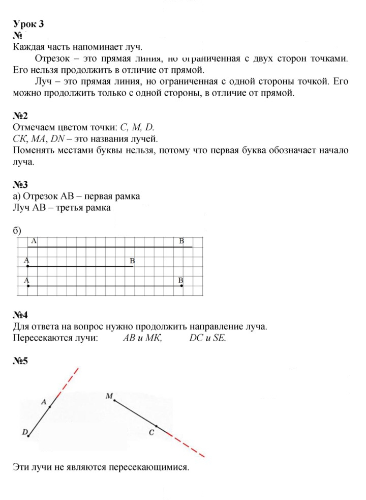 Скан решения номера Урок 3