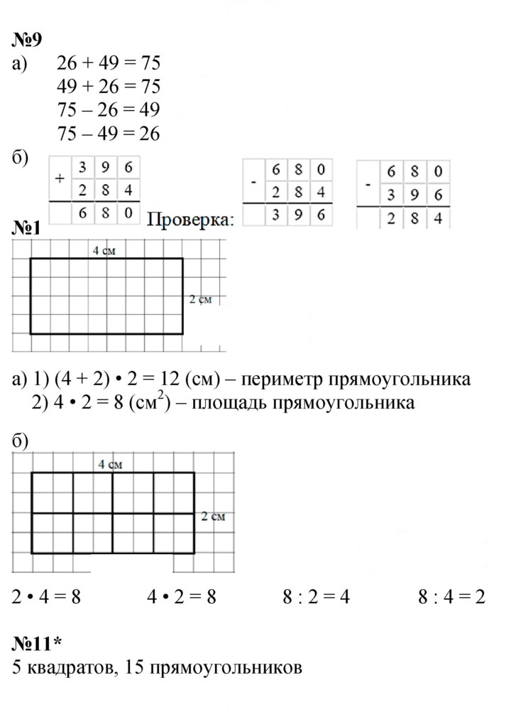Скан решения номера Урок 32