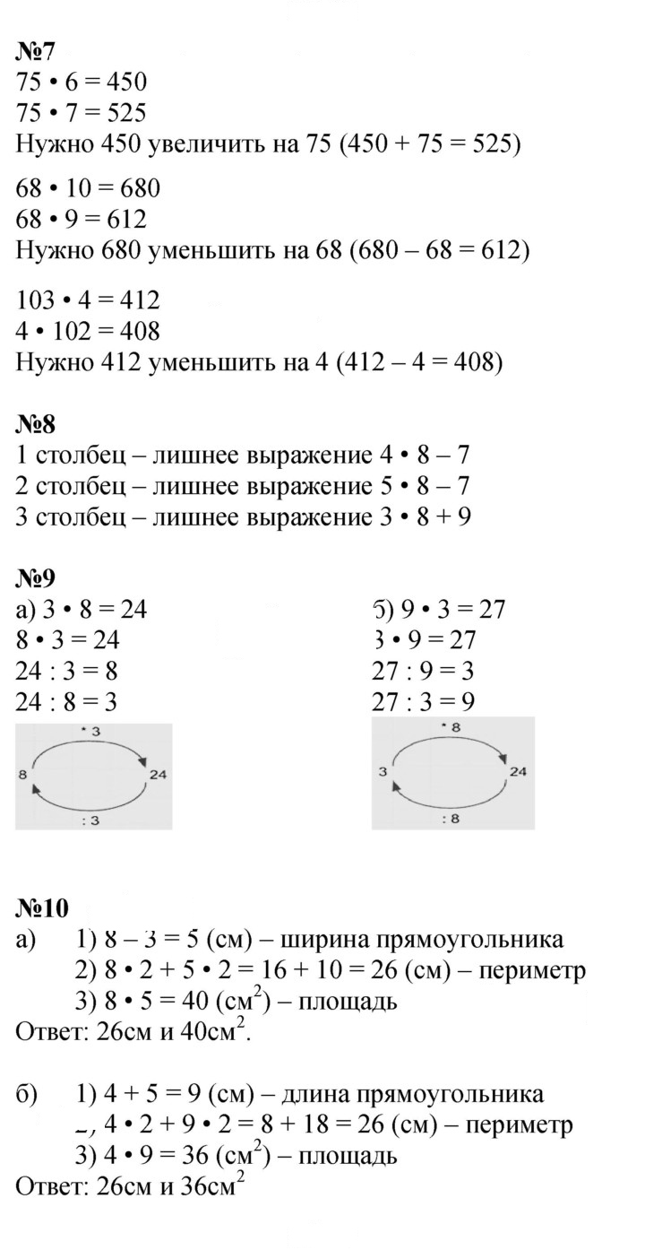 Скан решения номера Урок 36